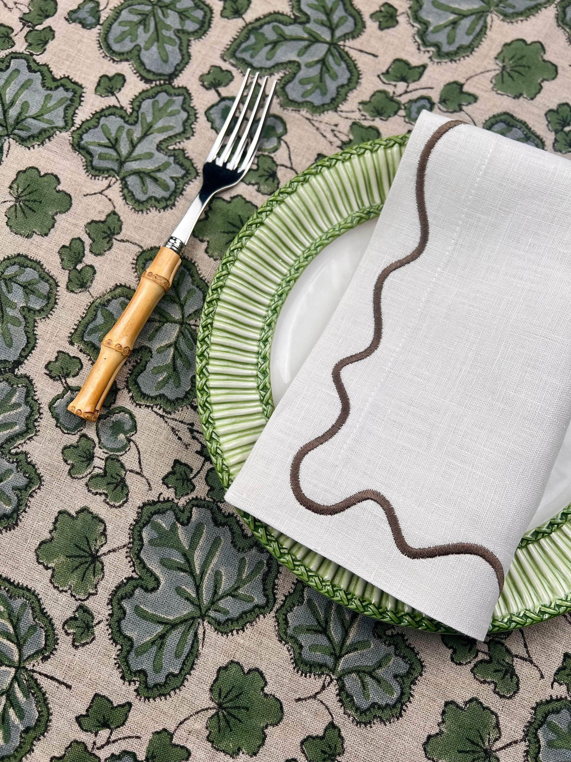 ‘The Figue Leaf’ Tablecloth