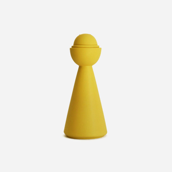 Half Moon Carafe With 2 Cups, Yellow
