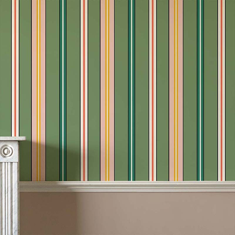 Sporty Stripes - Green