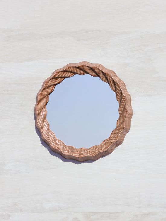 Kruller Porthole Mirror - Birch Plywood