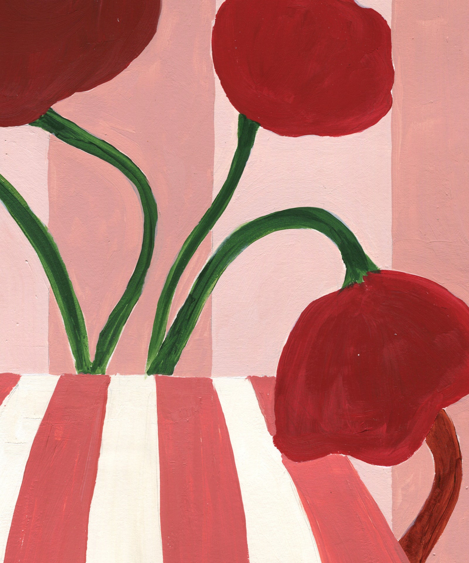 Blushing Blooms Print