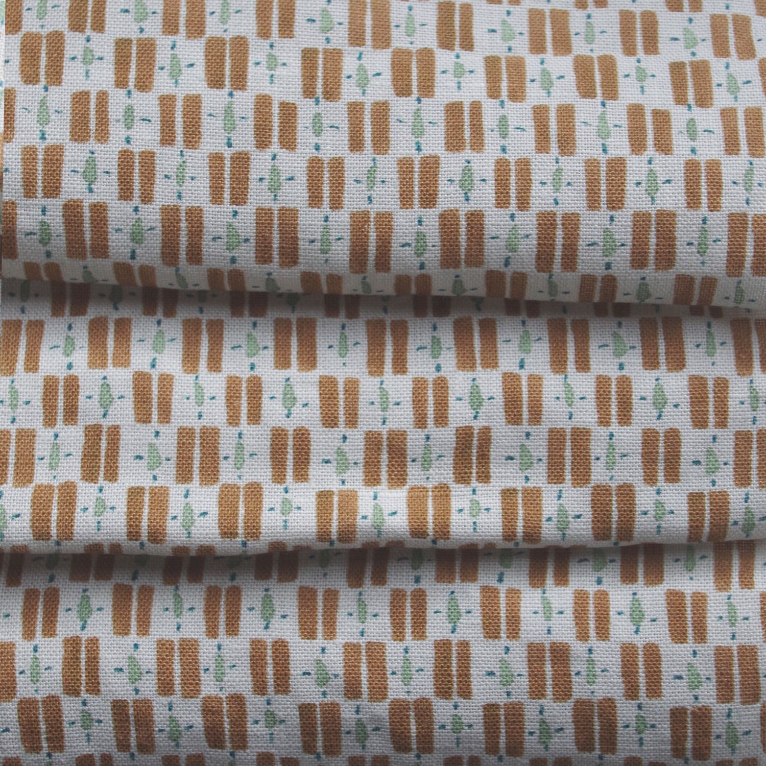 Tiny Check - Terracotta