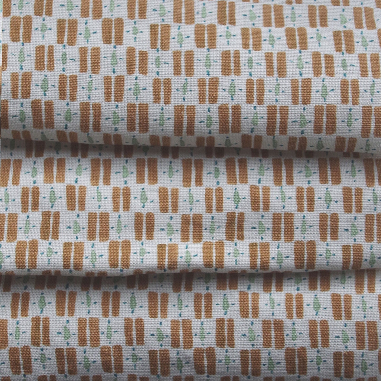 Tiny Check - Terracotta