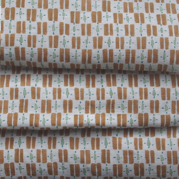 Tiny Check - Terracotta
