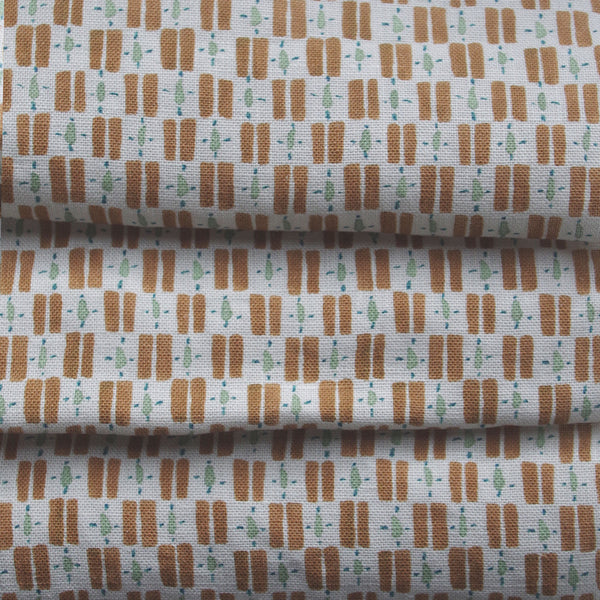 Tiny Check - Terracotta