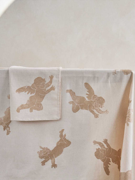 Christmas Cherub Tablecloth