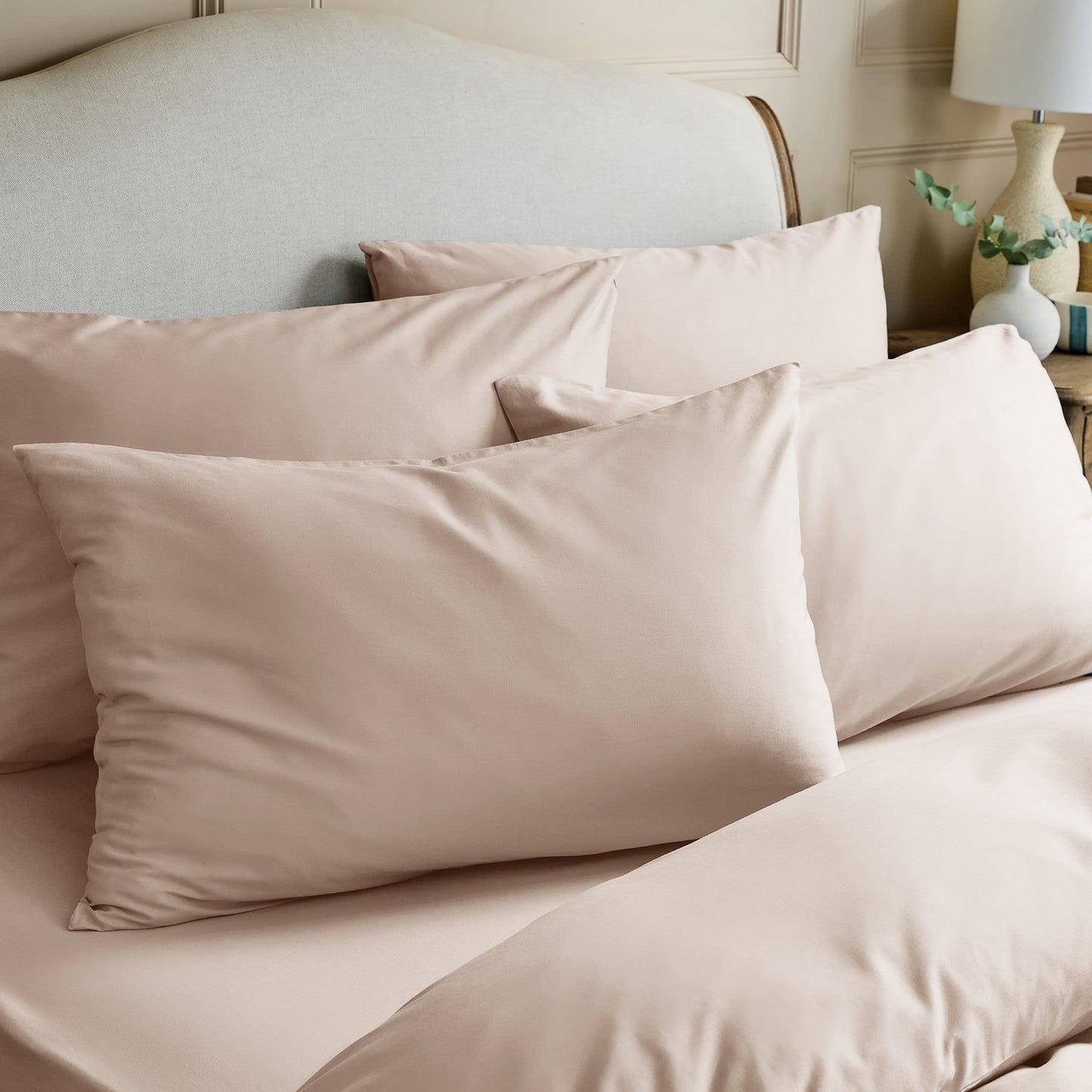 Luxury Organic Dusky Pink Original Pillowcases
