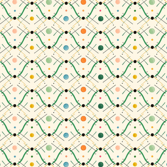 Improvisation Number 1 Wallpaper - Green
