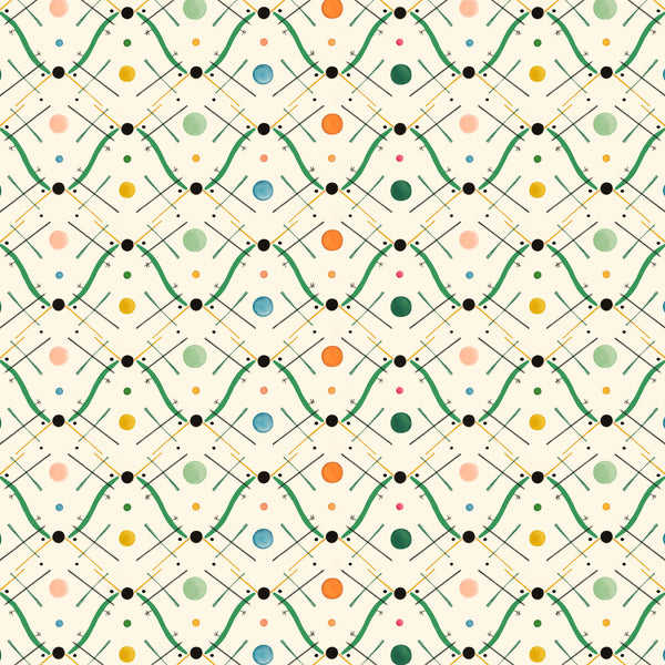Improvisation Number 1 Wallpaper - Green