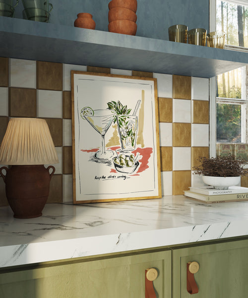 Keep the Olives Coming' Print
