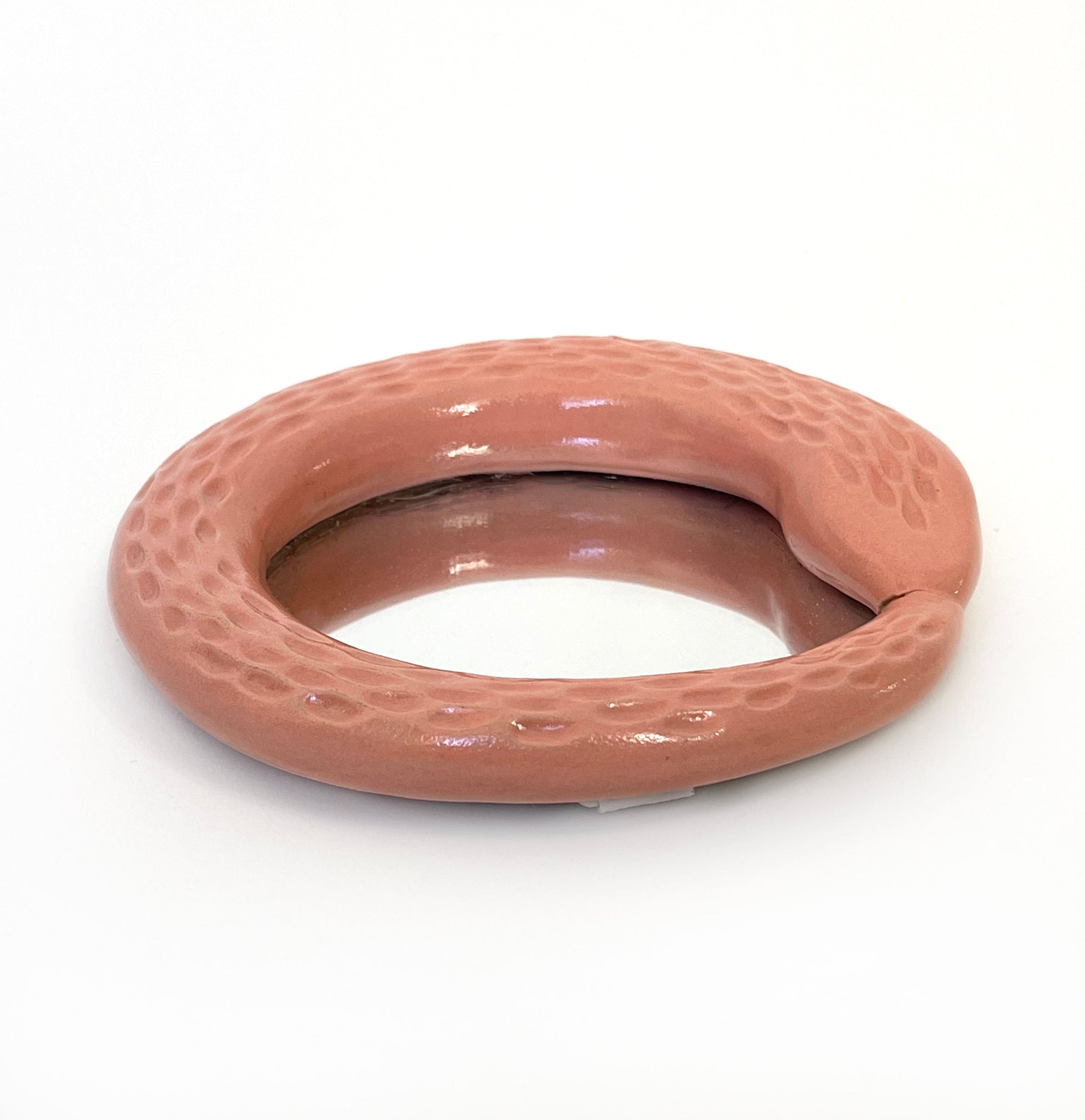 Snake Mirror - Hot Pink