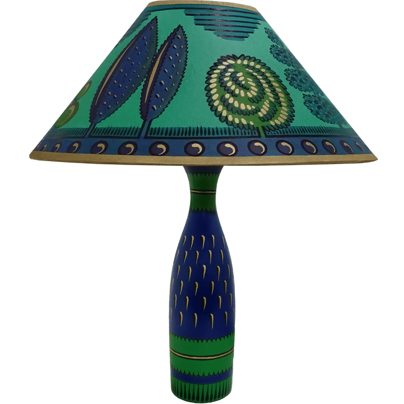 Trees Hand Painted 14" Lampshade