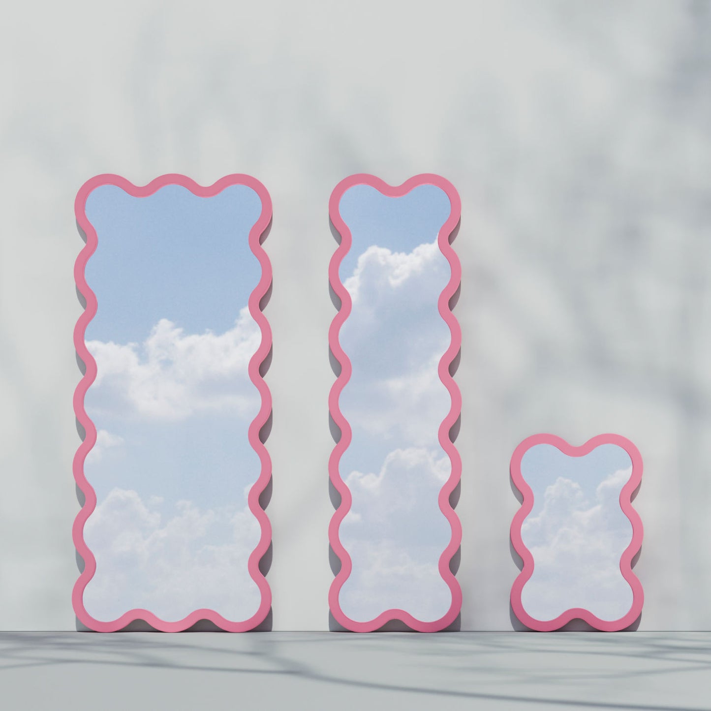 Hvyli 16 - Large Wavy Mirror