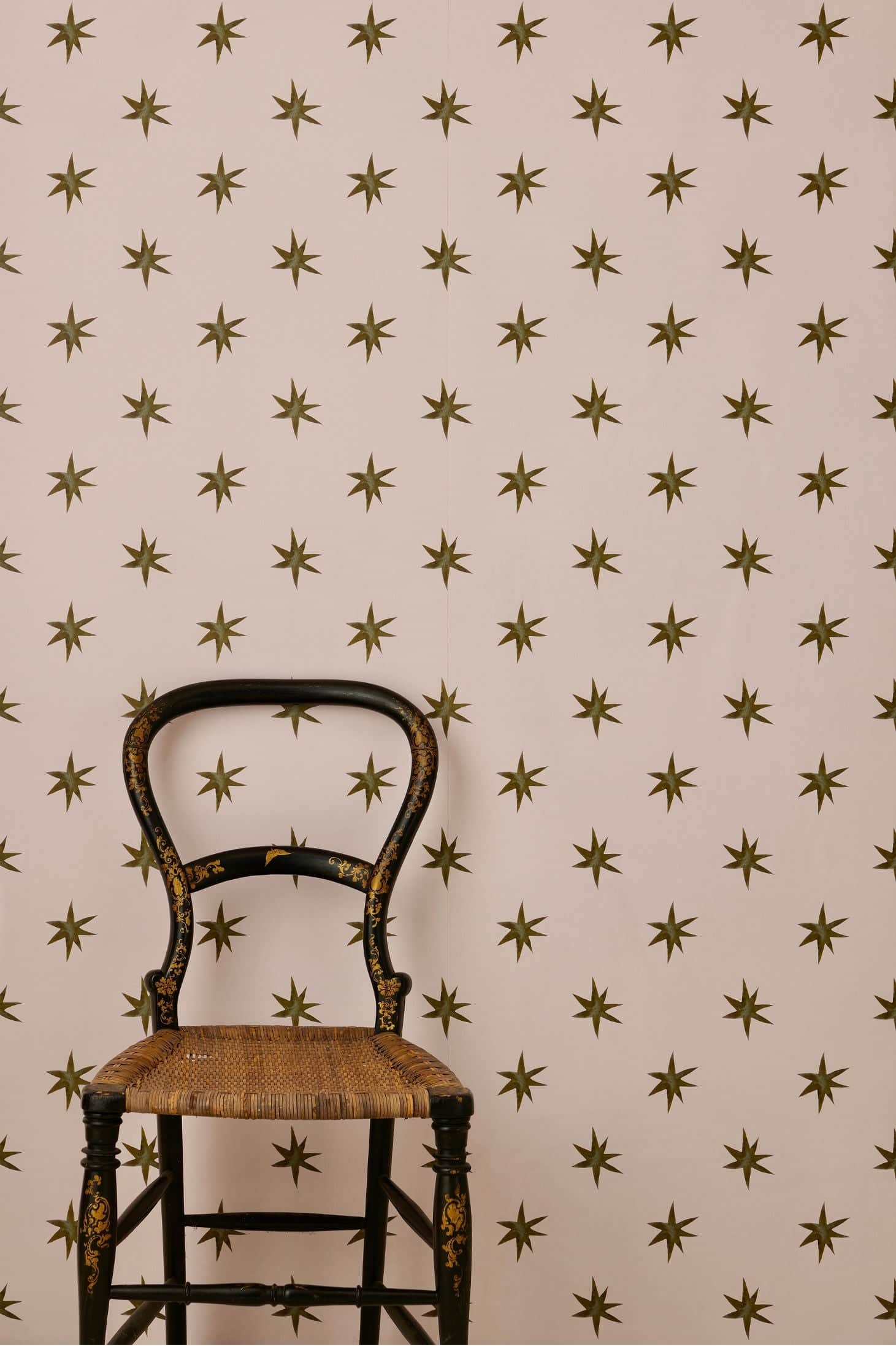 Ink Star Large Plaster Wallpaper