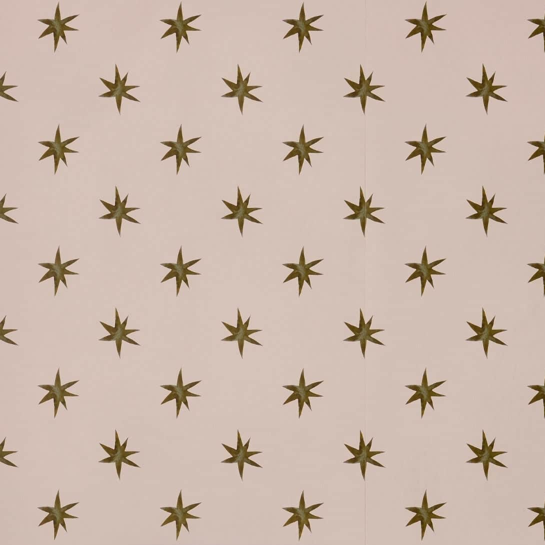 Ink Star Large Plaster Wallpaper