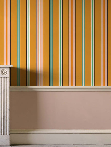 Sporty Stripes - Saffron