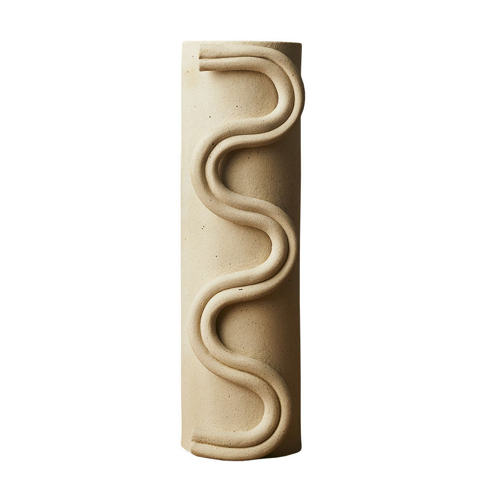 Sway Cream Vase