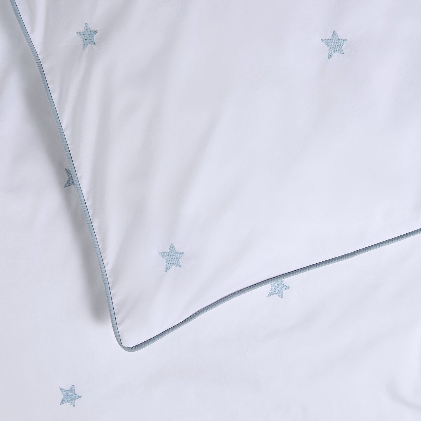 Luxury Organic Ocean Blue Amongst The Stars Pillowcases