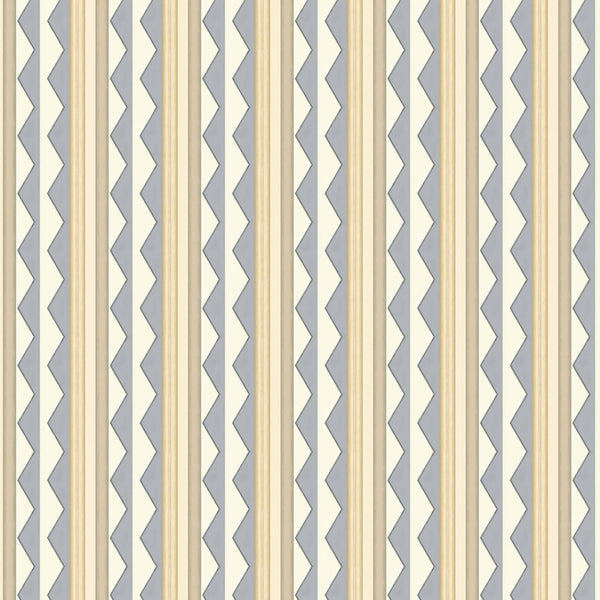 Bloomsbury Stripes Wallpaper - Lavender Grey