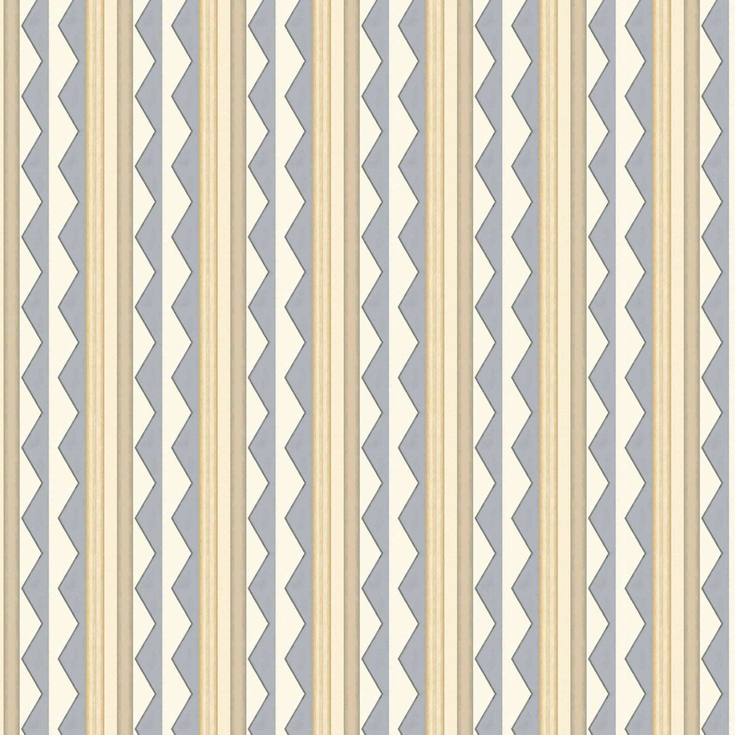 Bloomsbury Stripes Wallpaper - Lavender Grey