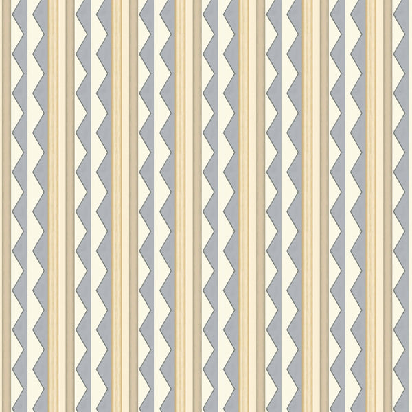 Bloomsbury Stripes Wallpaper - Lavender Grey