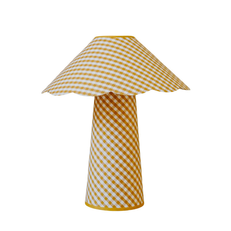 SUZIE -  Vichy Saffron Table Lamp