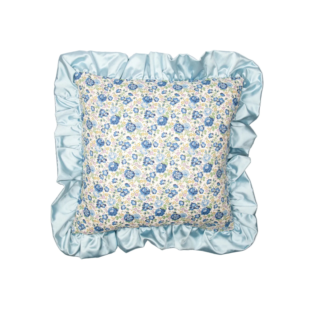 Ruffle Cushion made with Liberty Fabric 'Felicité'
