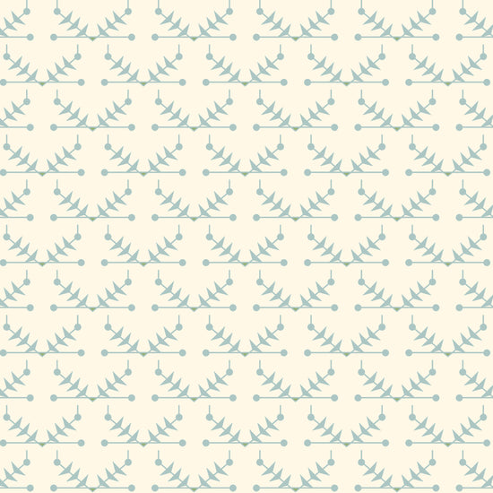 Atomic Trellis Wallpaper - Light Blue