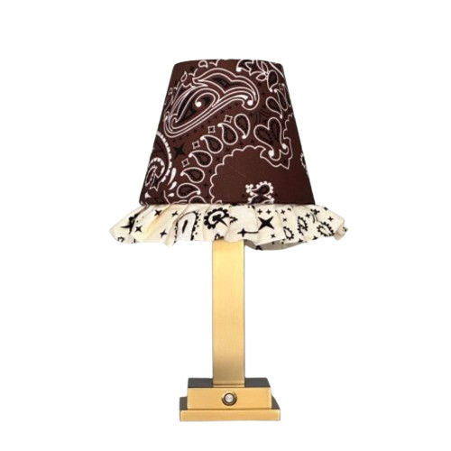 Philia Table Lamp Brown Paisley