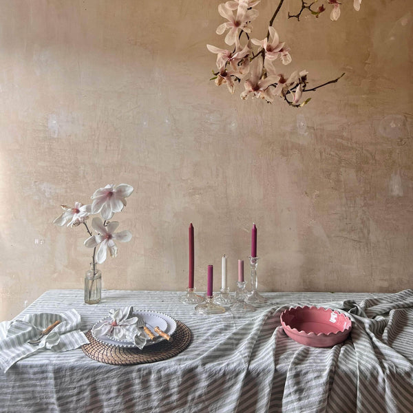 Set of Two Linen Napkins - Wimbledon