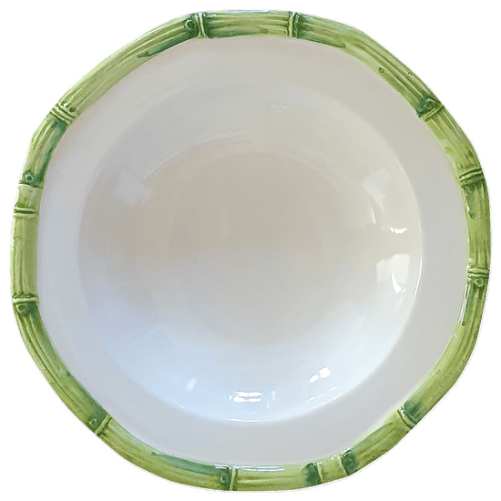 Ceramic Plates Bamboo Collection Green Plate
