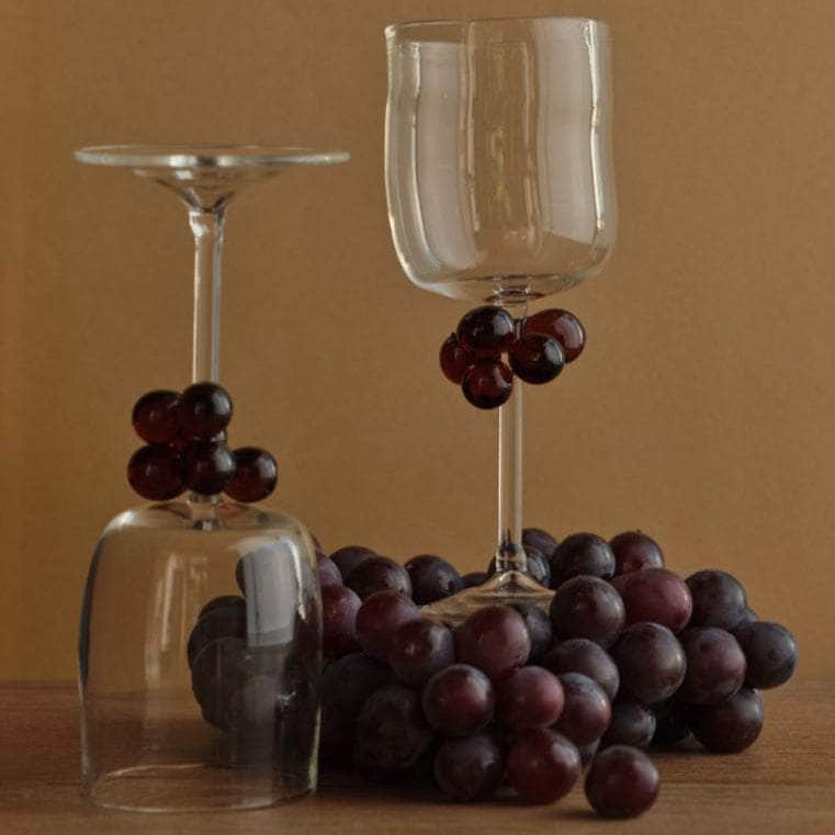 Grapes Wine Glasses (set of 4)