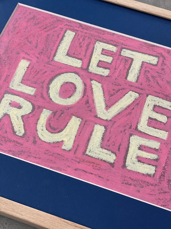 Words of the World - LET LOVE RULE Artwork