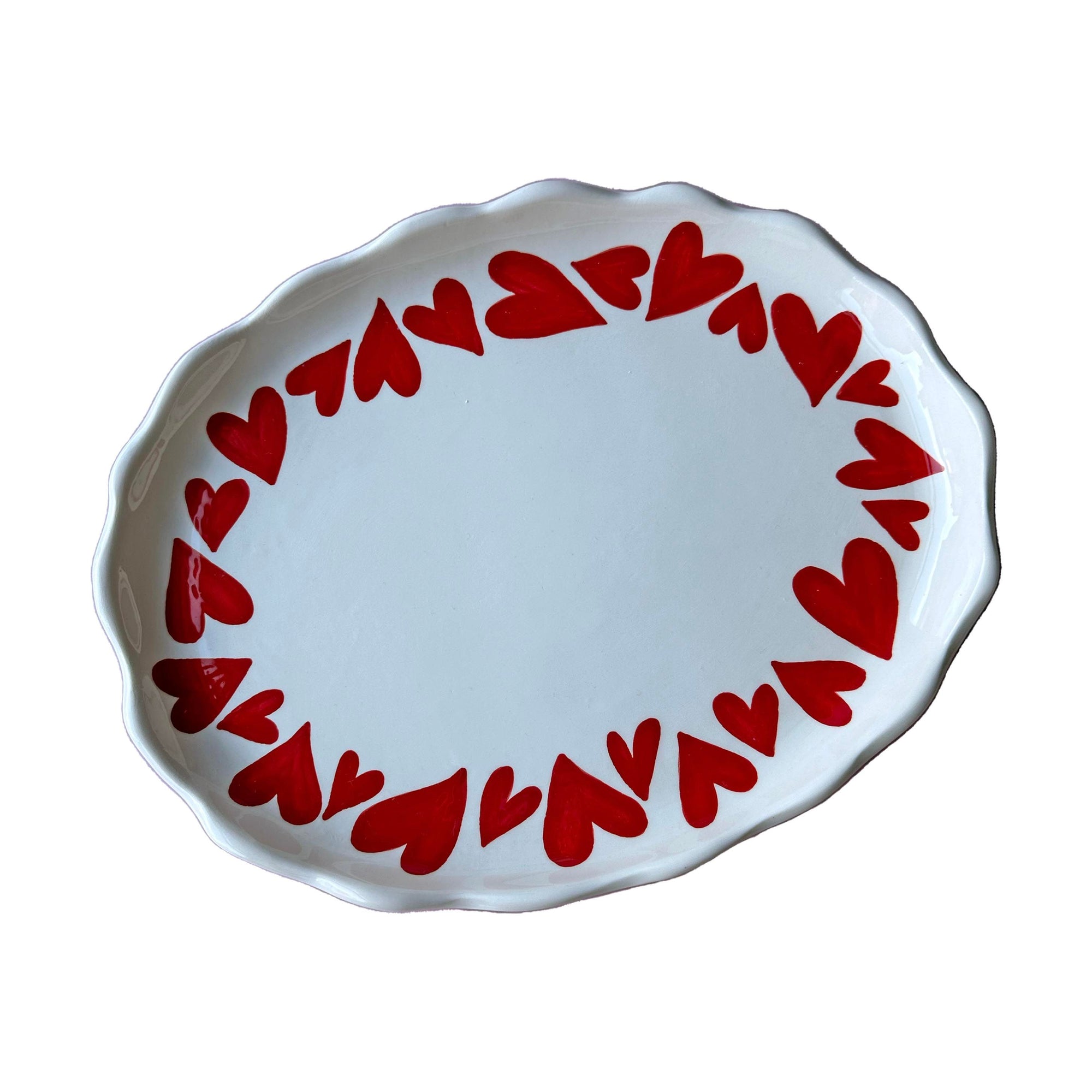 Love Heart Serving Platter