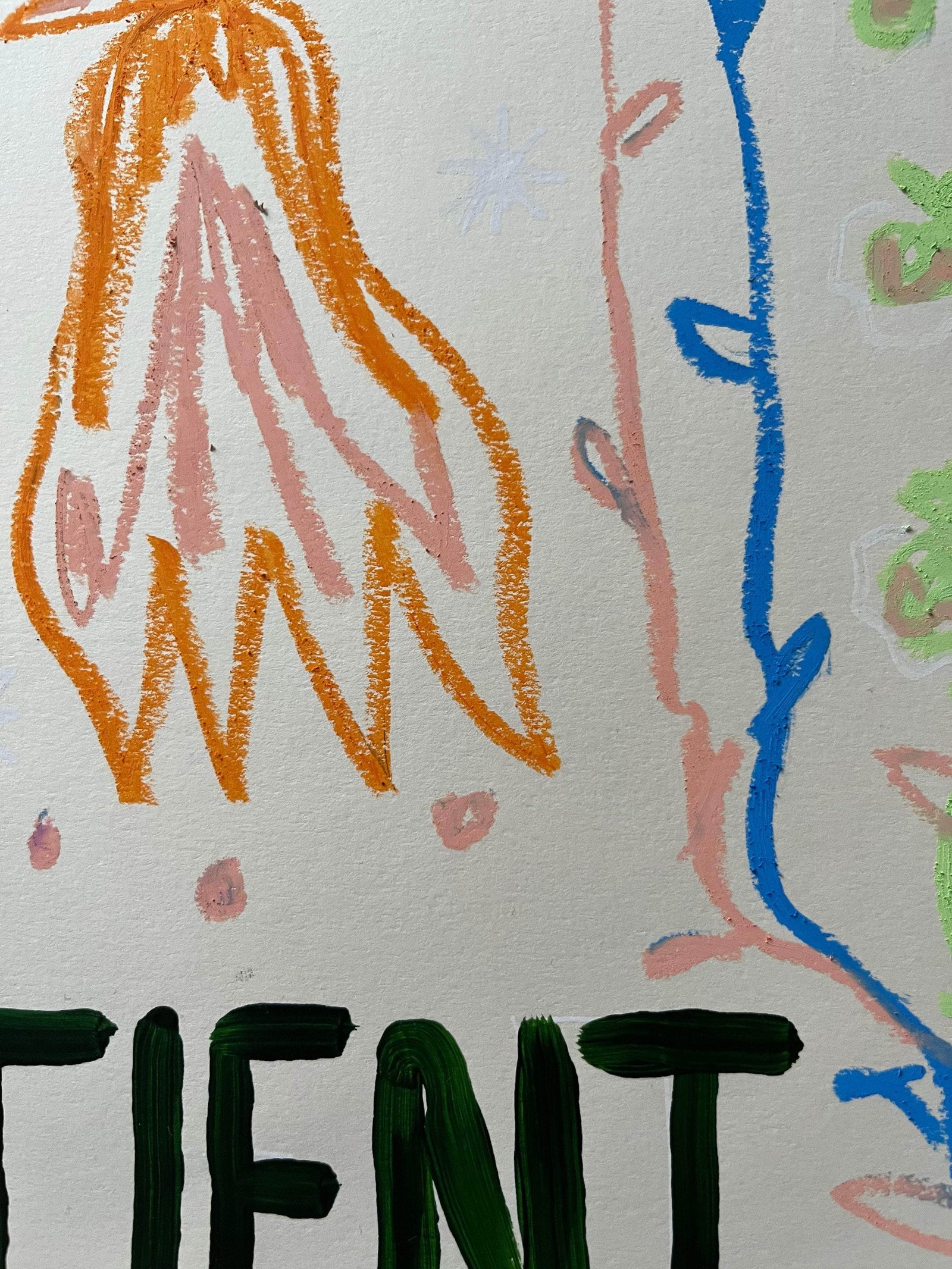 Be Patient I Original Painting A3