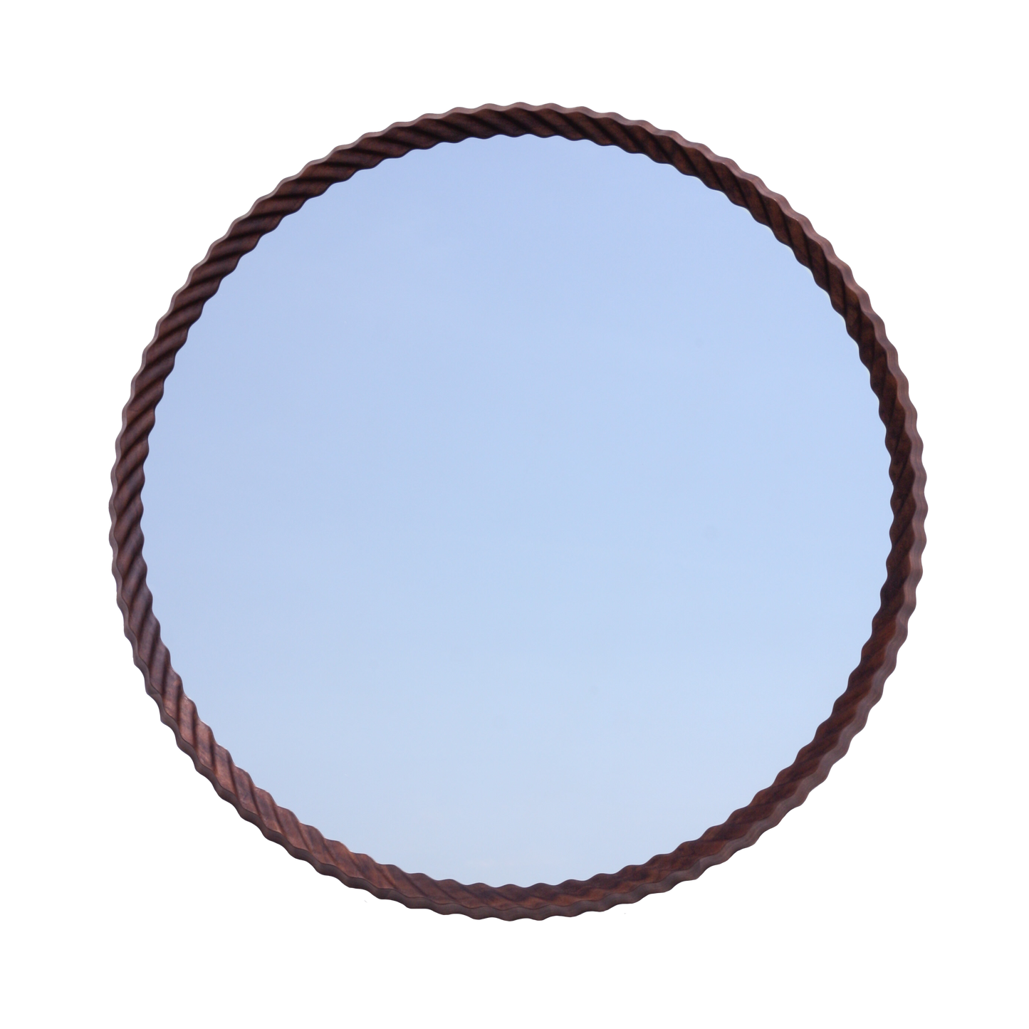 Kruller Grand Mirror - Walnut
