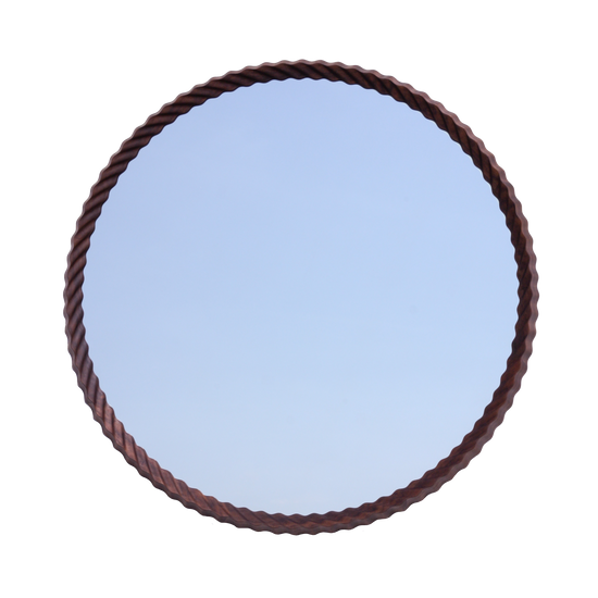 Kruller Grand Mirror - Walnut