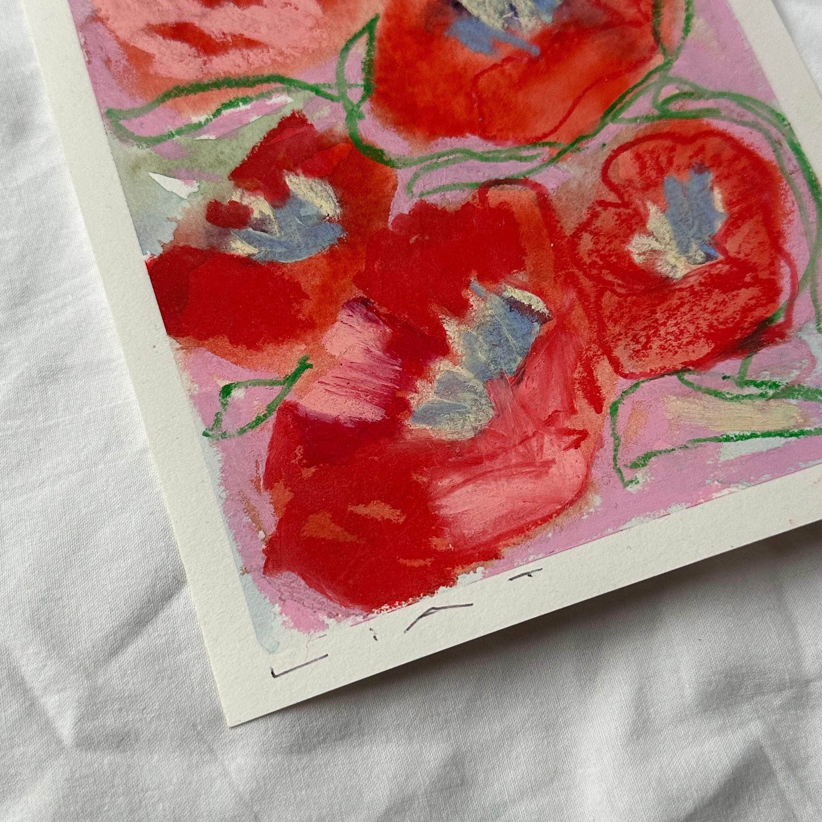 Autumn Bloom  5 - Original Painting