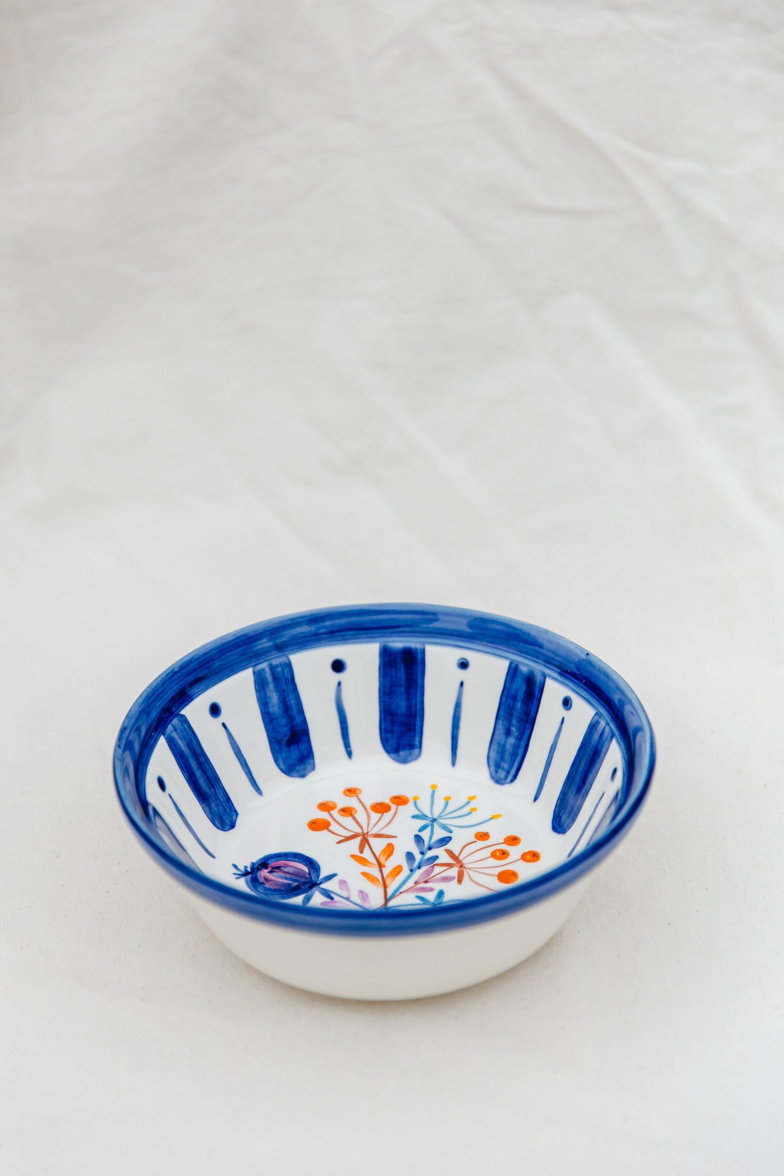 Dark Blue Serving Bowl - The Portuguese Chitas