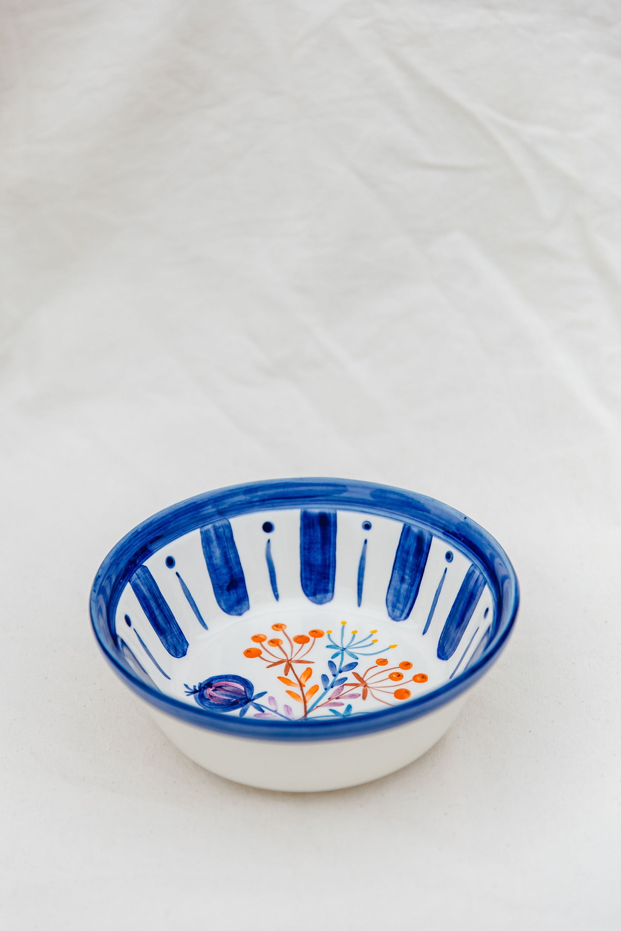 Dark Blue Serving Bowl - The Portuguese Chitas