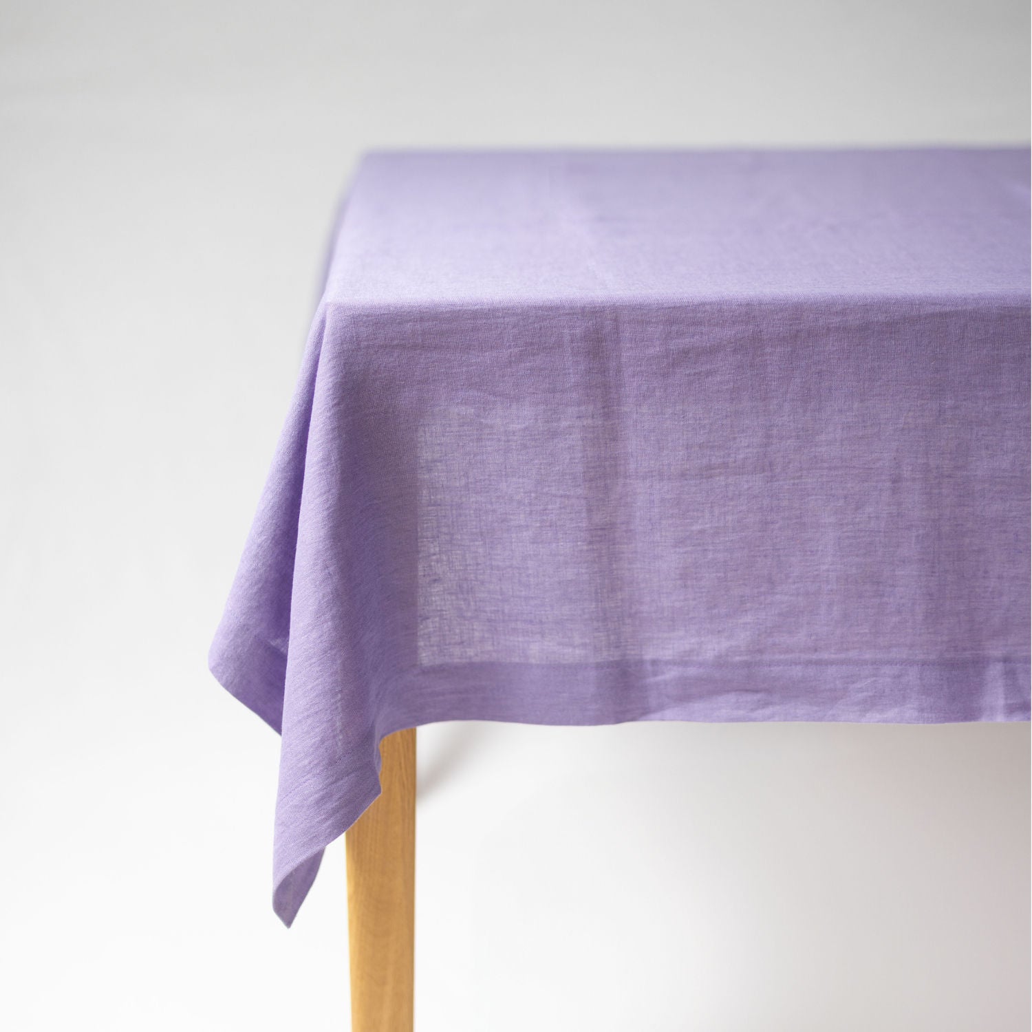 Violet Linen Tablecloth