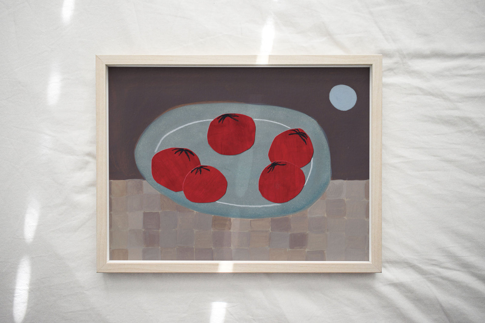 Tomato Salad Cutout Print