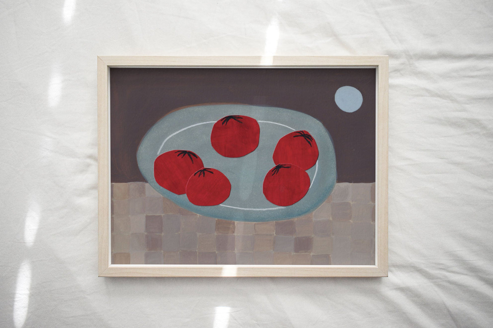 Tomato Salad Cutout Print