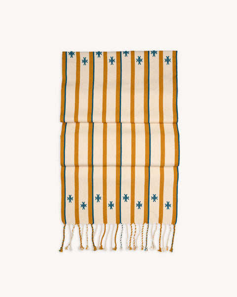 Izamna Stripe Handwoven Runner