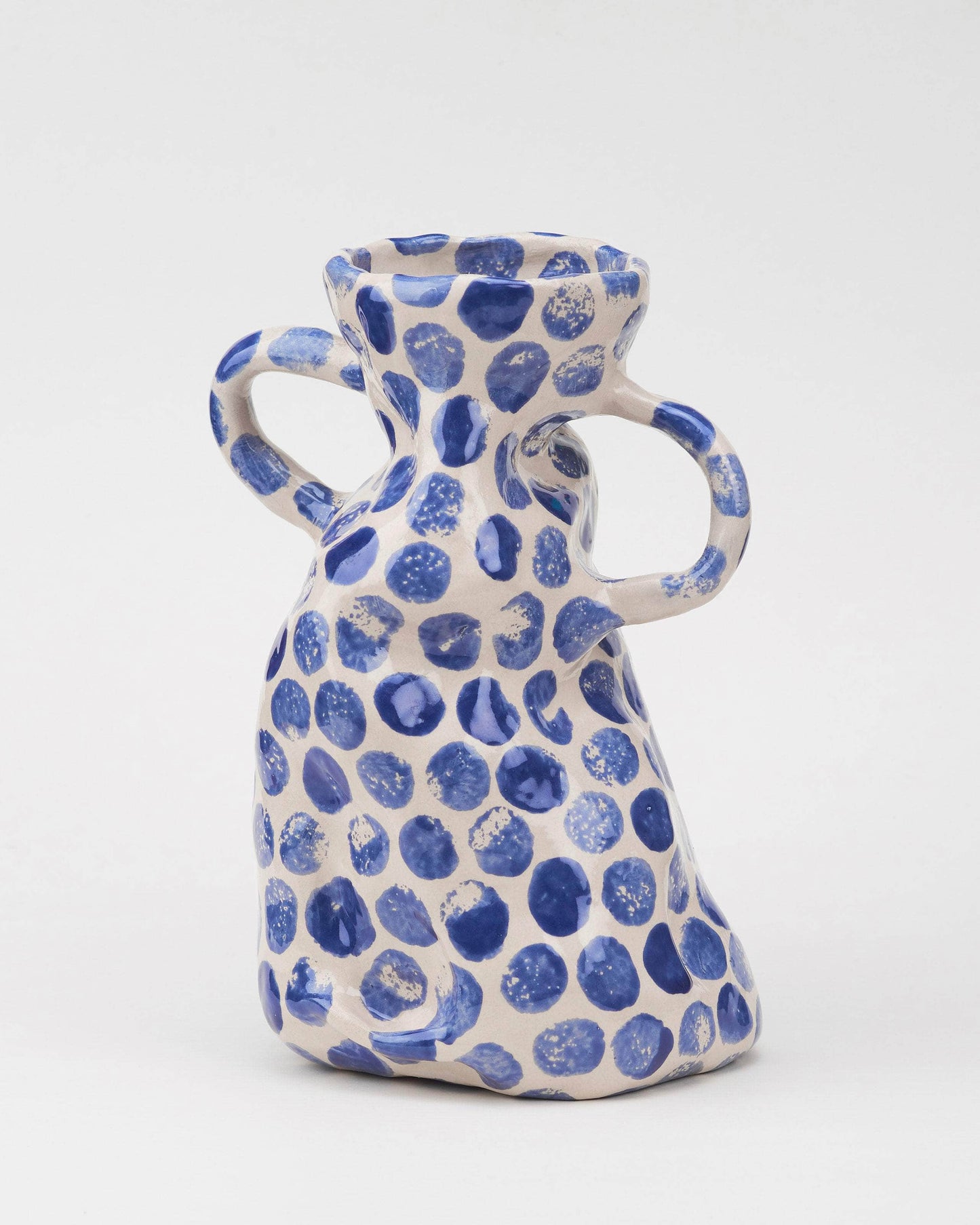 Dotted Amphora Vase