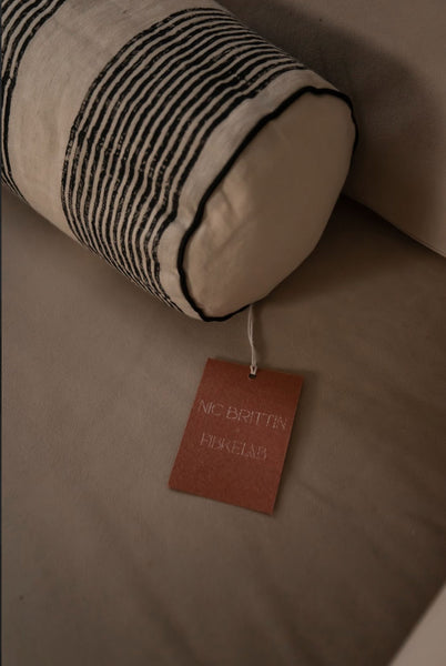 Casablanca Black & White Bolster Cushion