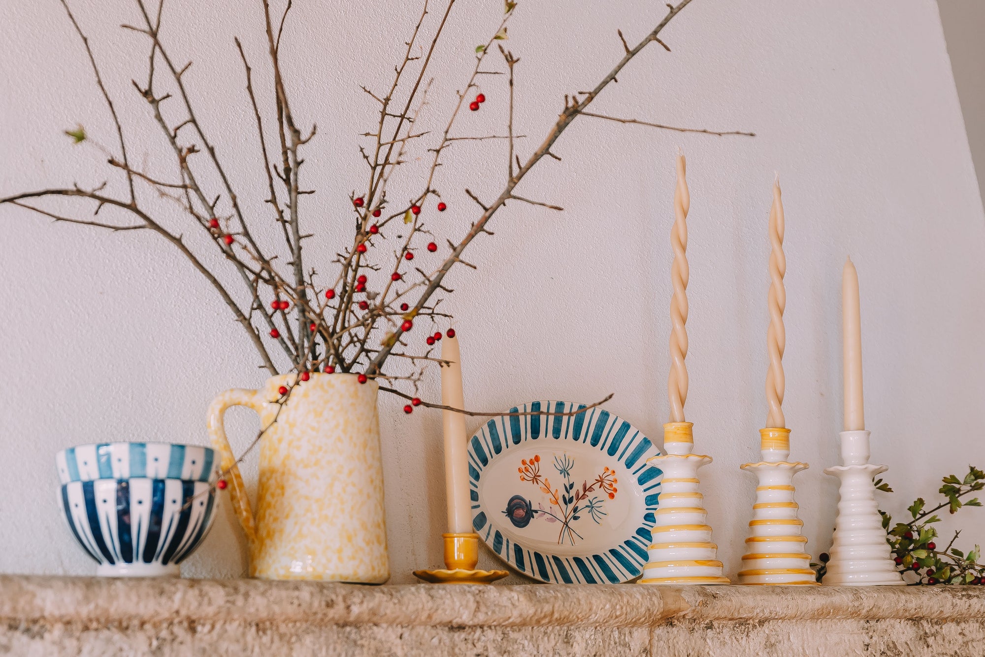 Blue Serving Plate – The Portuguese Chitas