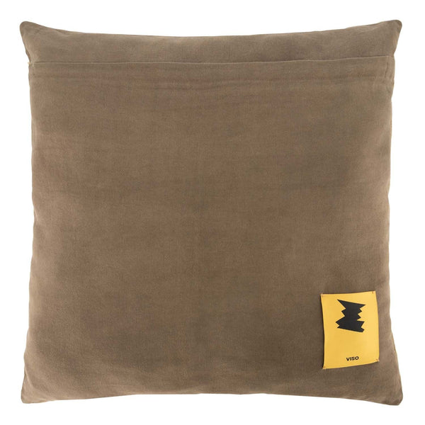 Green Botanical Linen Pillow Cover