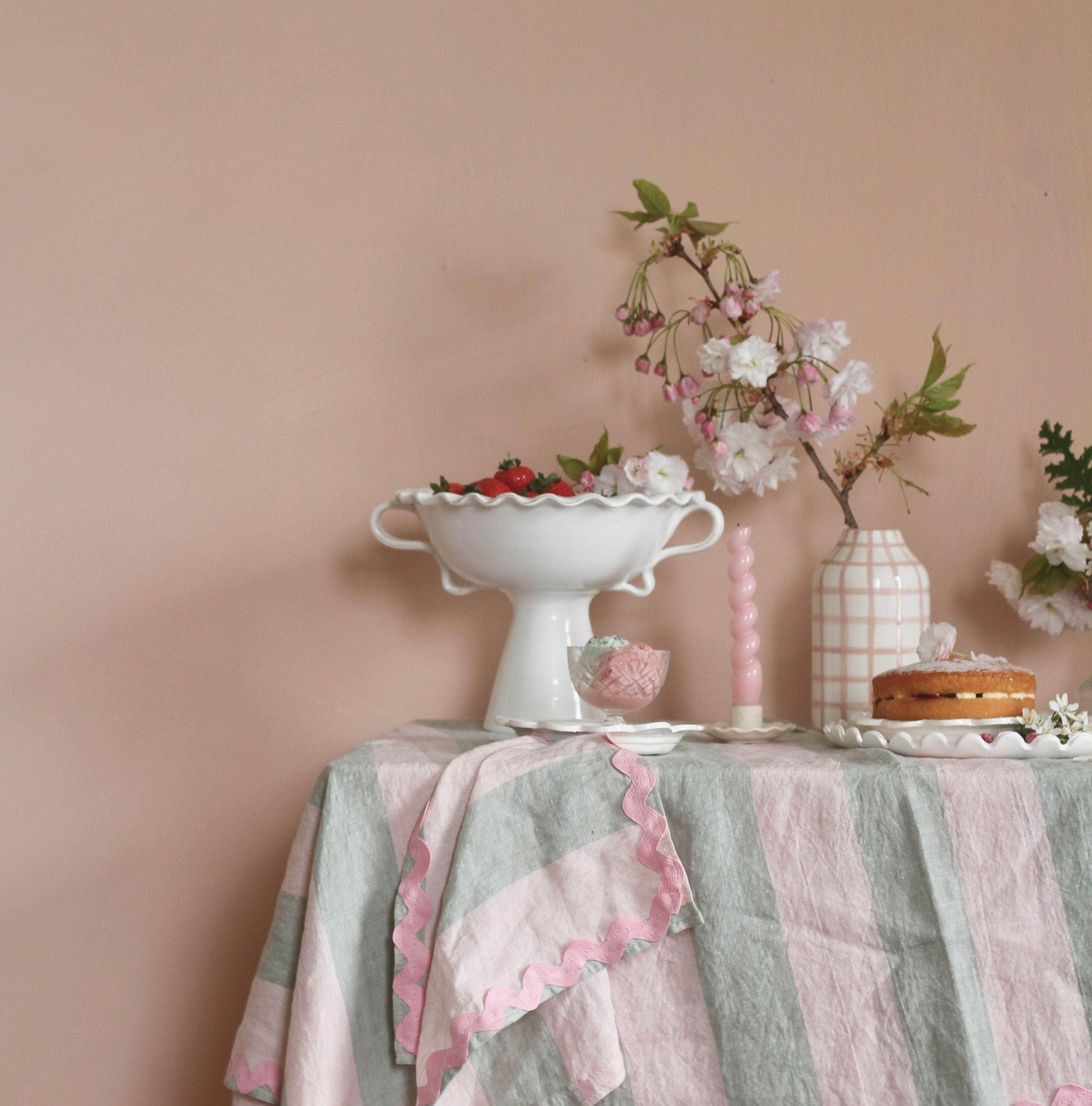 Large Linen Tablecloth - Gelato