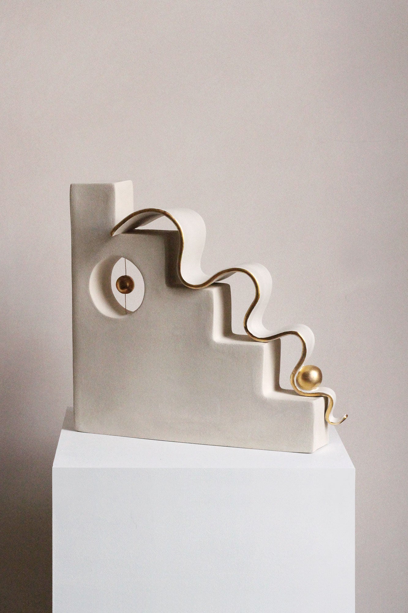 Cascading Down Sculpture